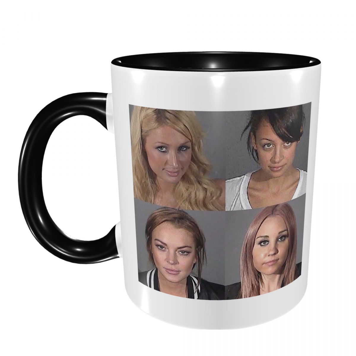 Coffee Tea Icon - Iconische Mugshot mok grappige keramische koffiemokken