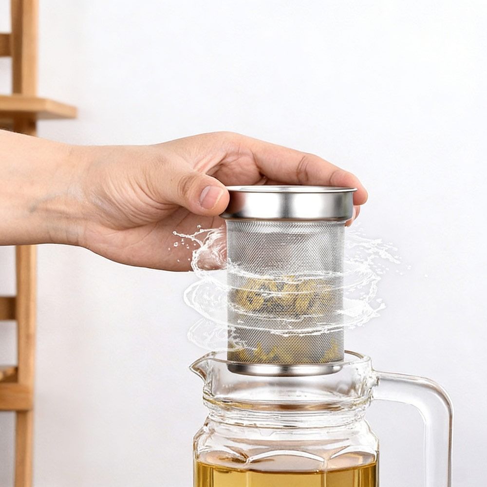 Coffee Tea Replacement - Roestvrijstalen theezeefje Herbruikbare filtervervangende thee-ei Multifunctionele