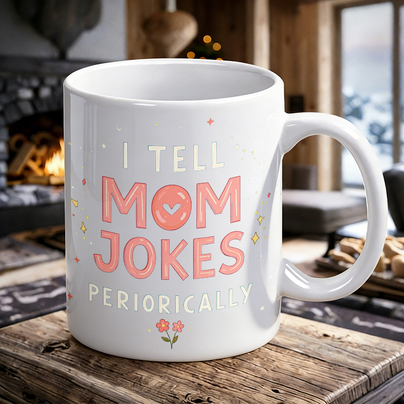 Coffee Tea Joke - Kopjes- en mokjesset, 'Ik vertel mama