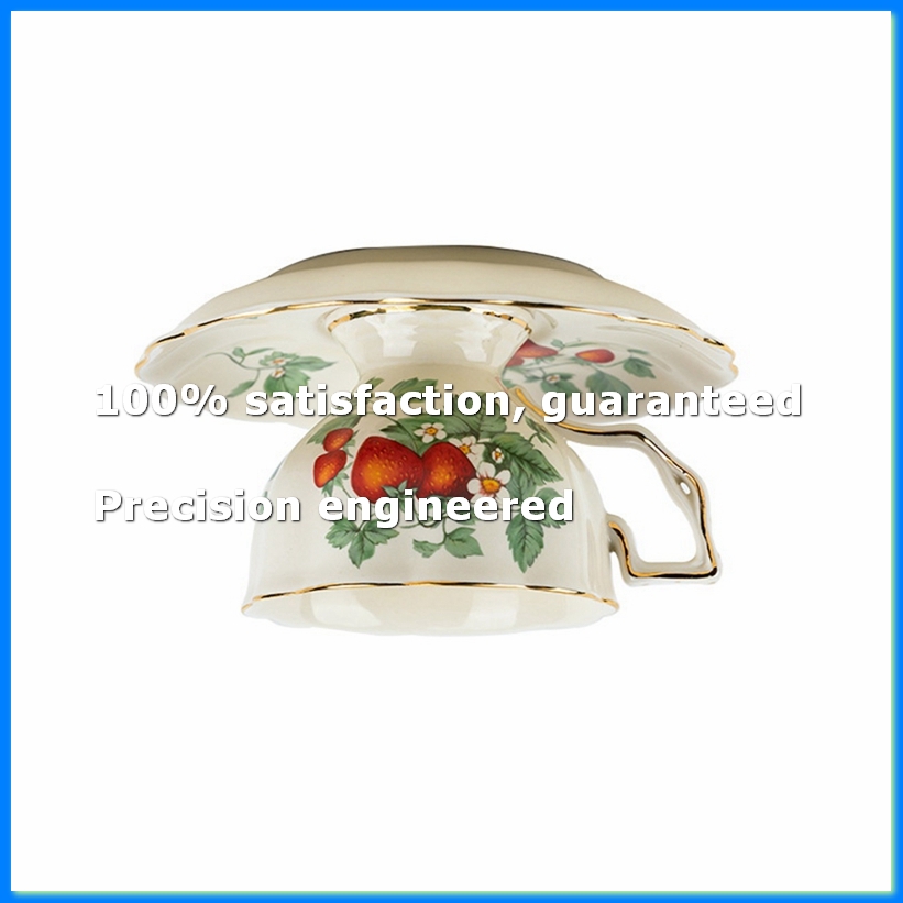 Coffee Tea English - Franse Retro Theepot Koffiekopjesset Gouden Rand