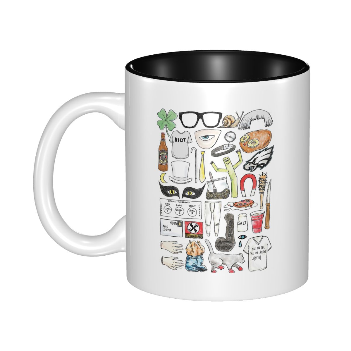 Coffee Tea Icon - ALWAYS SUNNY Iconische Times-mok Grappige keramische