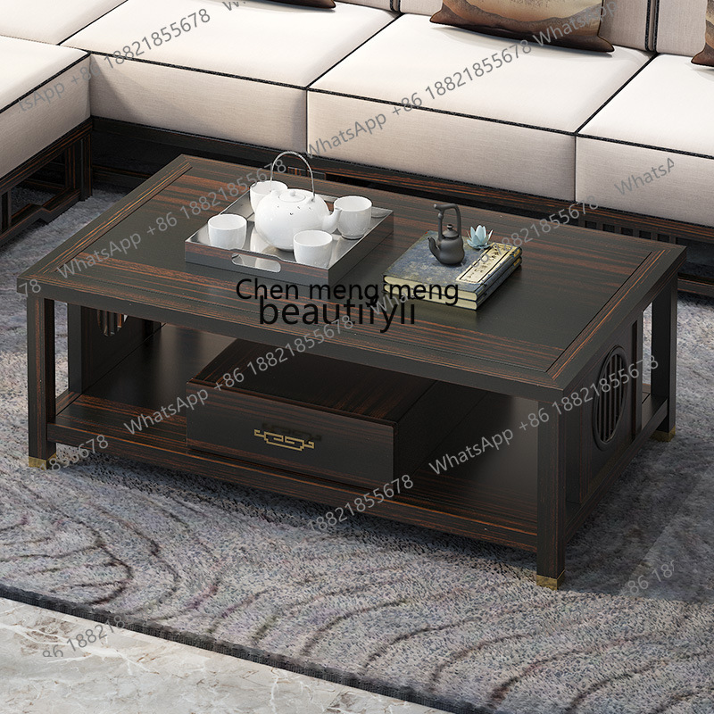 Coffee X Tea - X Nieuwe, volledig massief houten salontafel,