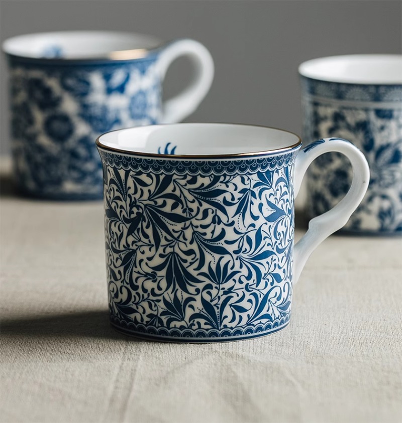 Coffee Tea English - William Morris Engelse klassieke koffiekop keramiek