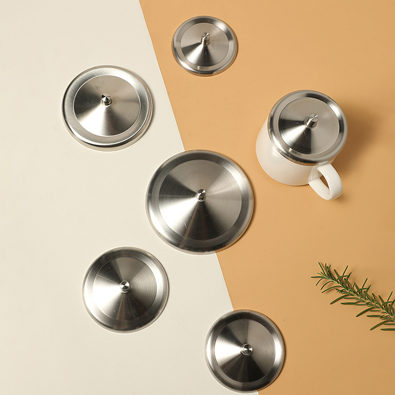 Coffee Tea Replacement - Roestvrijstalen deksels voor thee, koffie, metalen