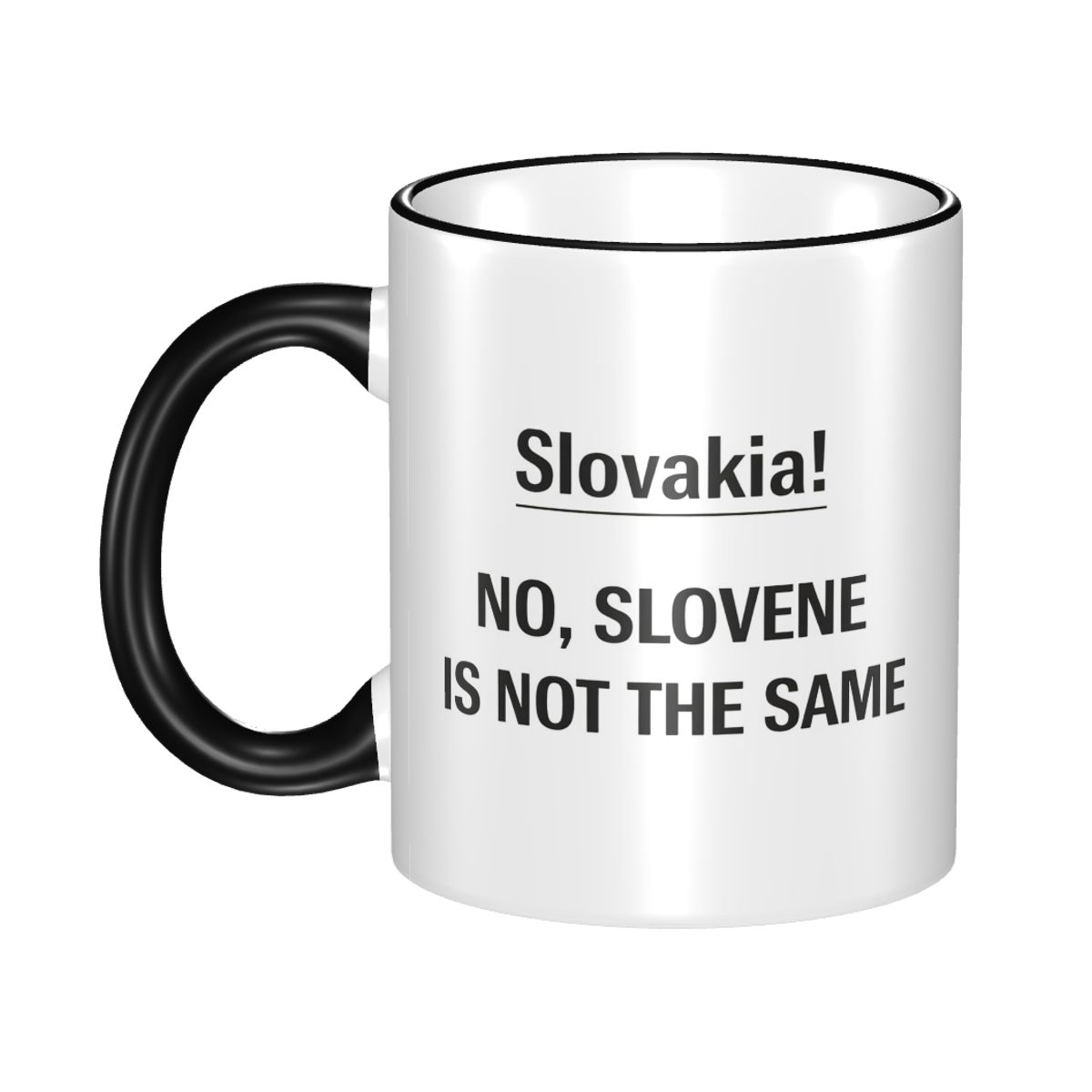 Coffee Tea Joke - Grappige Geografie Grap Slowakije Vs Sloveense