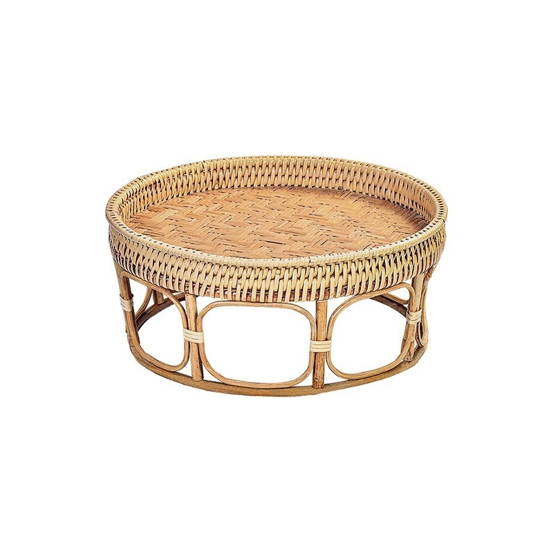 Coffee Tea Thai - Kunststof rotan salontafel rond Thais huishoudelijk