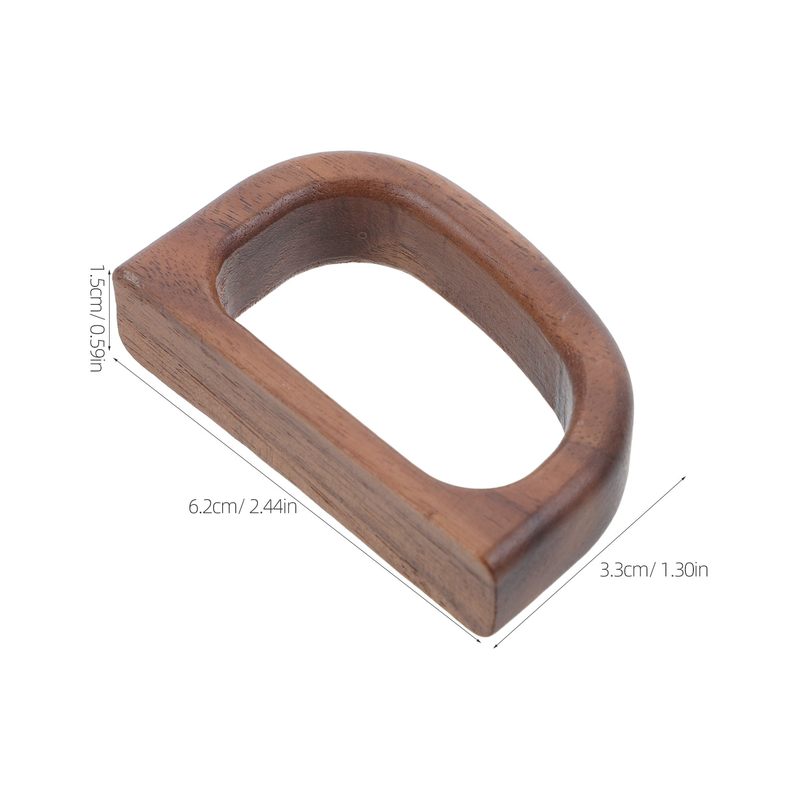 2 stuks walnoot houten mokhand - Coffee Tea Replacement recensie en prijs