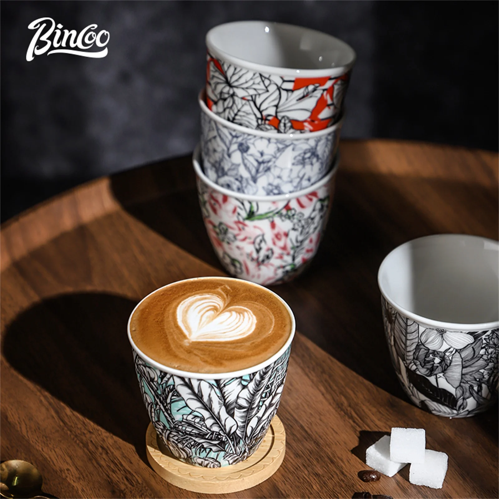 BINCOO Keramische Koffiekop Cr - Coffee Tea Latte recensie en prijs