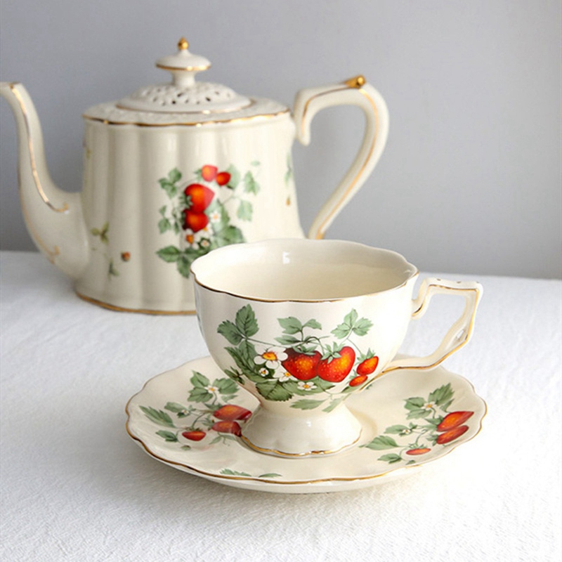 Franse Retro Theepot Koffiekop - Coffee Tea English recensie en prijs