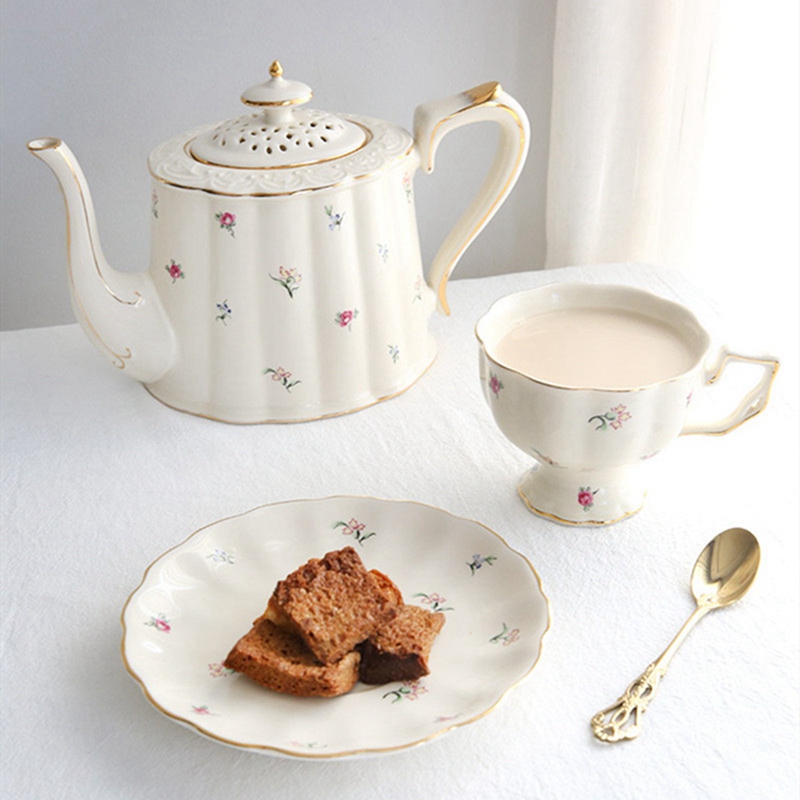 Franse Retro Theepot Koffiekop - Coffee Tea English recensie en prijs