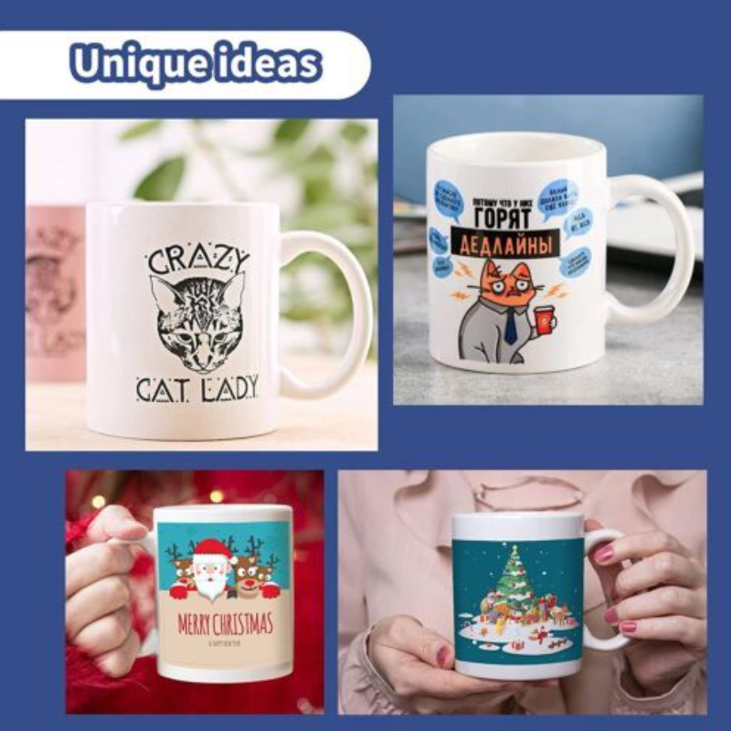 HTVRONT Sublimatie Mokken Lege - Coffee Tea Latte recensie en prijs