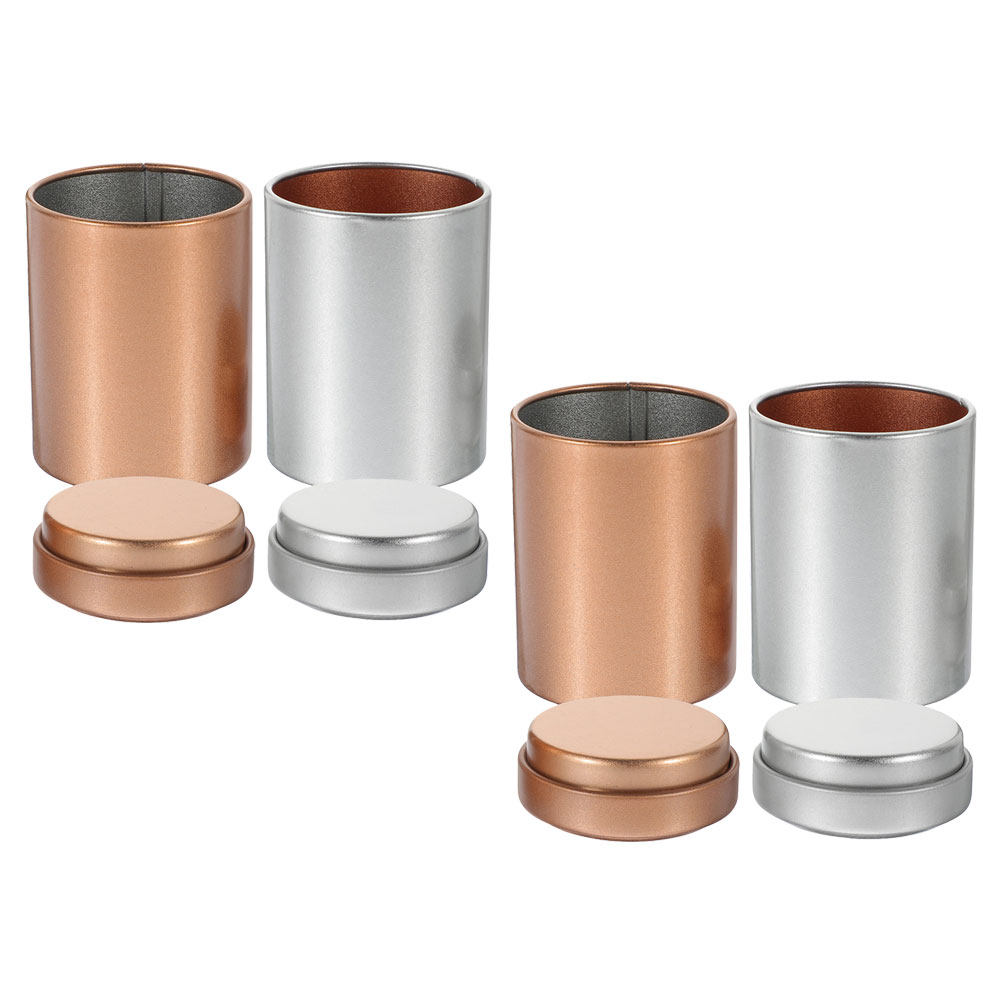 4-delige elegante blikken thee - Coffee Tea Leaf And Bean recensie en prijs