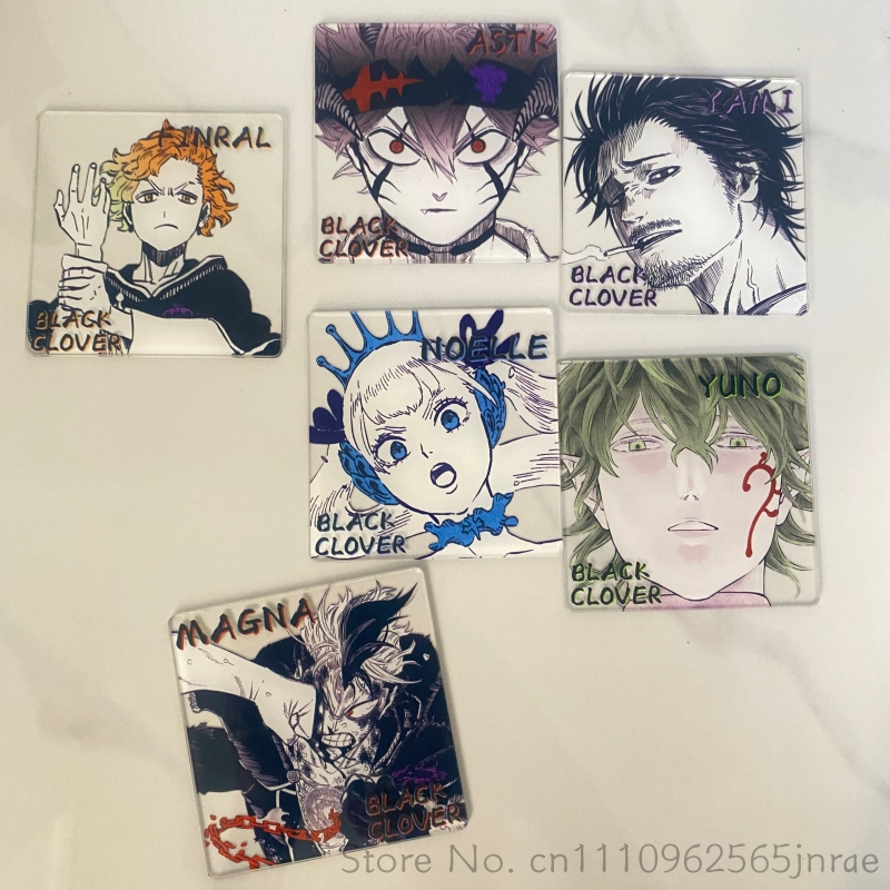 Zwarte Klaver Anime Creatieve  - Coffee And Tea Bar recensie en prijs