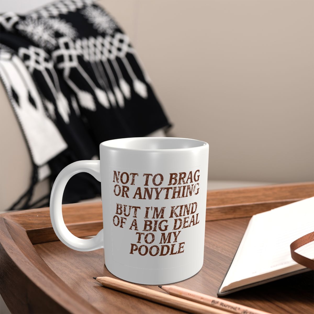 Mark Cup Mok Poedel Joke Hond  - Coffee Tea Joke recensie en prijs