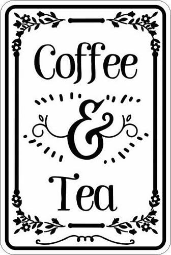 Koffie en thee 8x12 grappige g - Coffee Tea Joke recensie en prijs