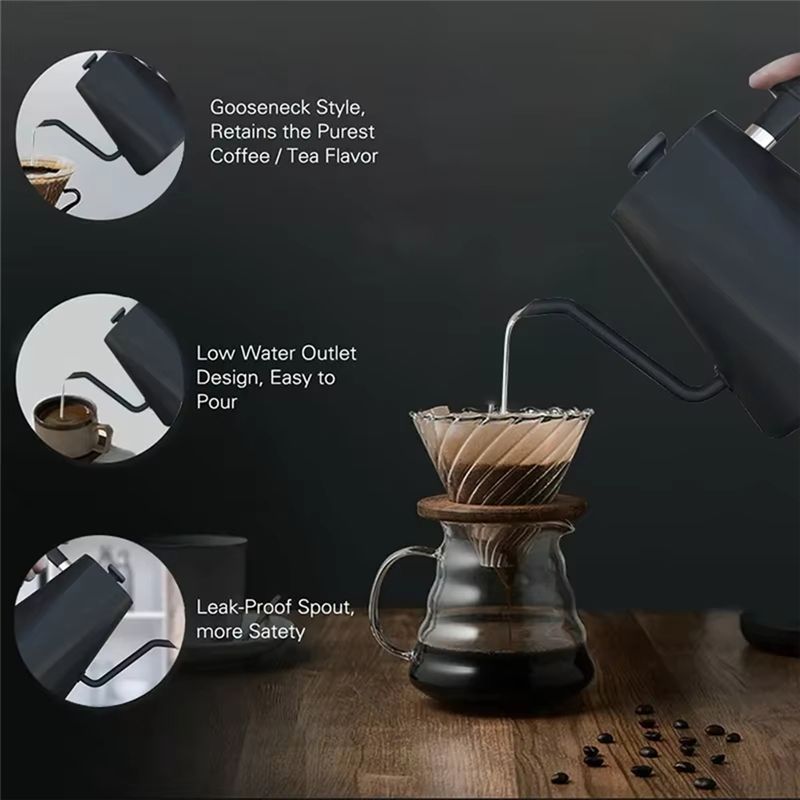 Elektrische waterkoker met zwa - Coffee Tea Uk recensie en prijs