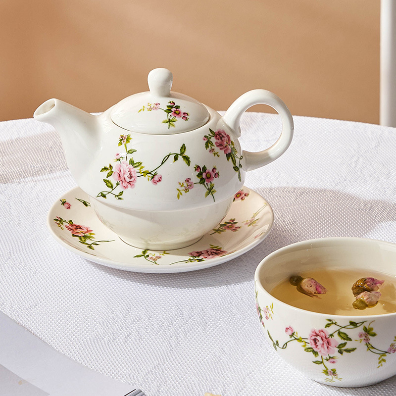 Moeder zoon theepot set, Engel - Coffee Tea English recensie en prijs
