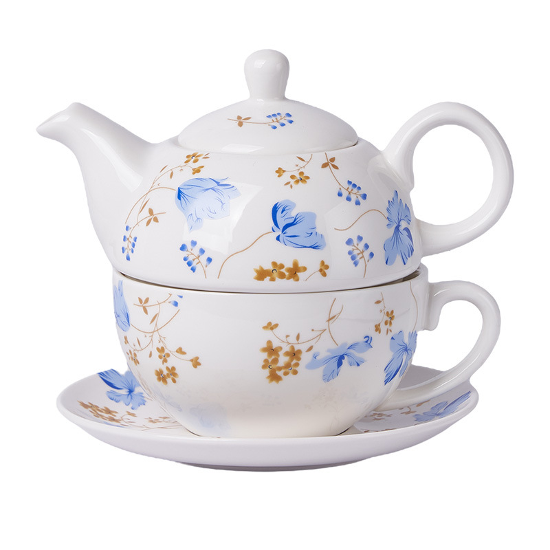 Moeder zoon theepot set, Engel - Coffee Tea English recensie en prijs
