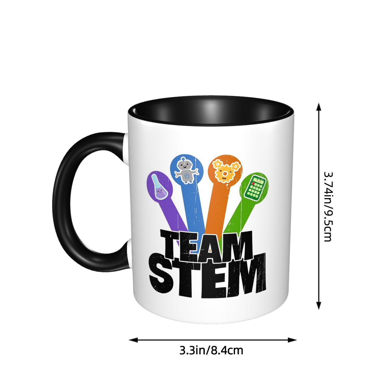 Team Stem Wetenschap Technolog - Coffee Tea Icon recensie en prijs