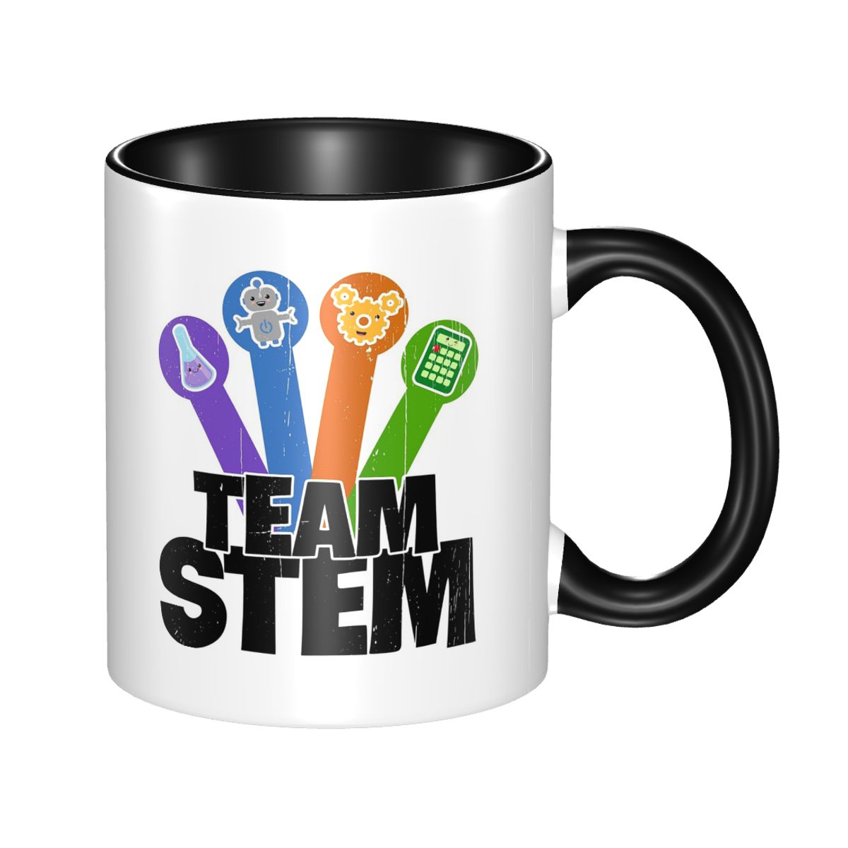 Team Stem Wetenschap Technolog - Coffee Tea Icon recensie en prijs