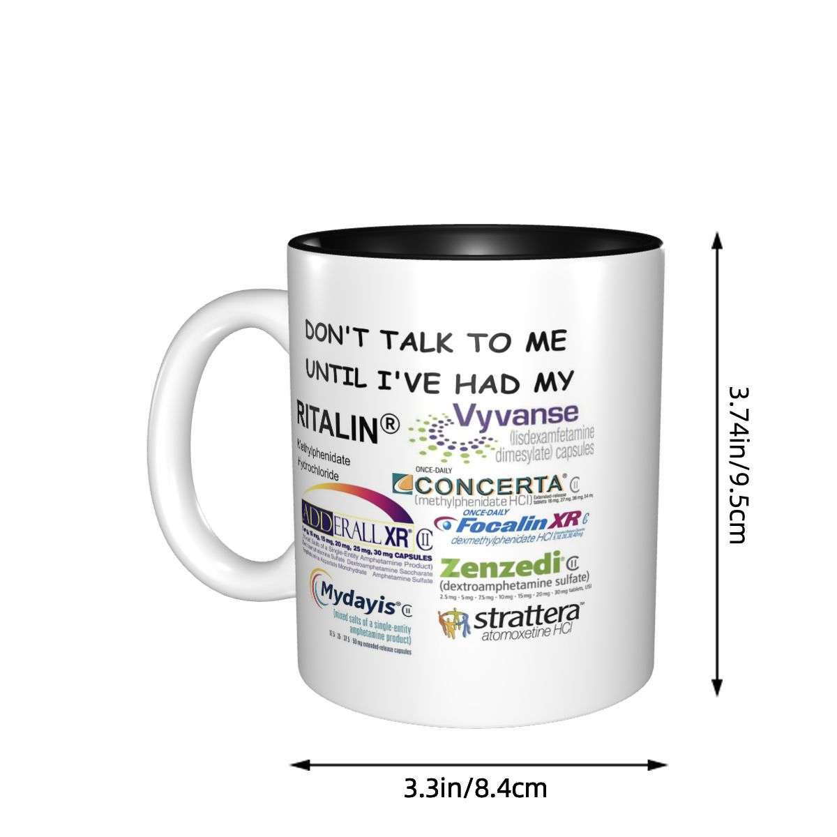 Praat niet tegen mij Mok Grapp - Coffee Tea You And Me recensie en prijs