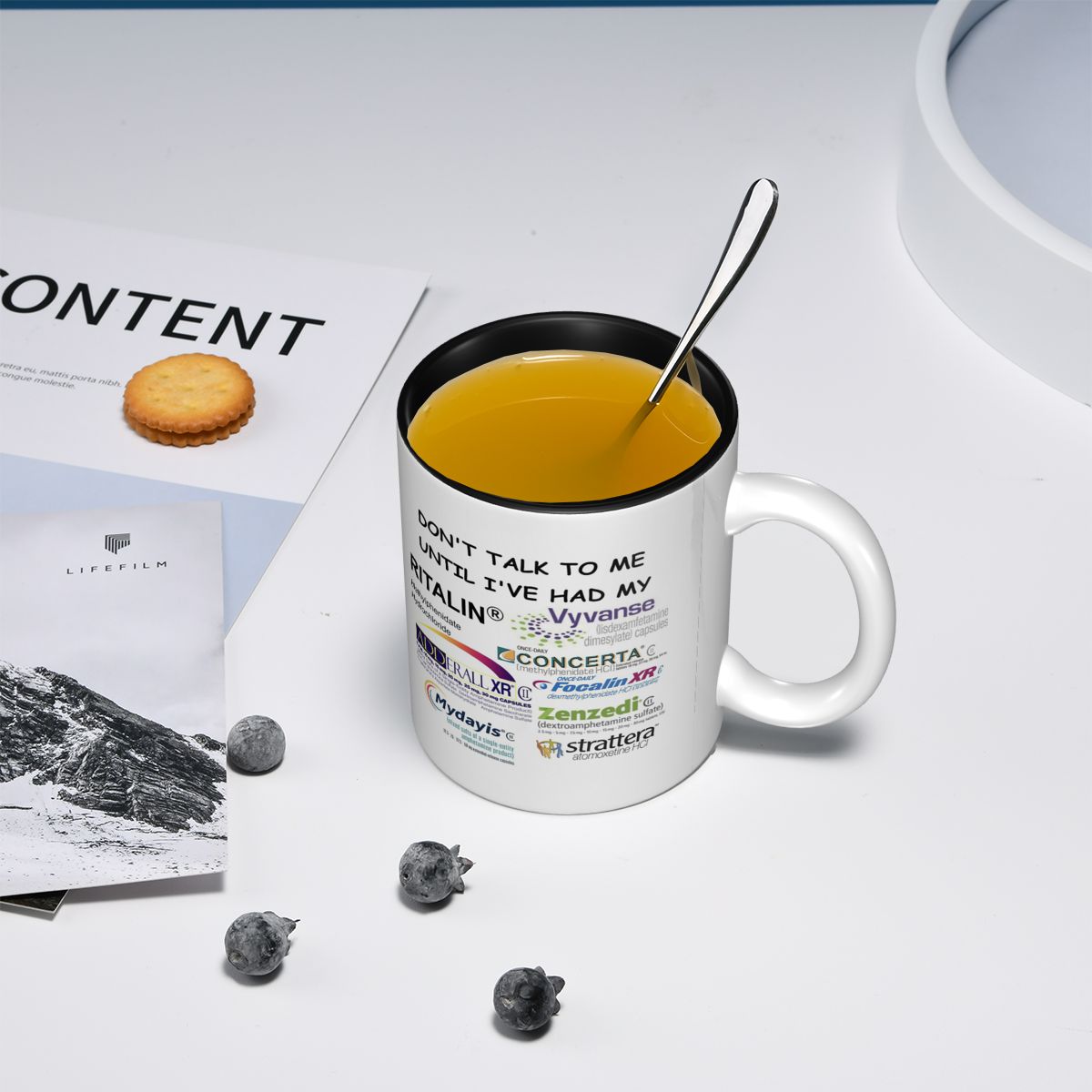 Praat niet tegen mij Mok Grapp - Coffee Tea You And Me recensie en prijs