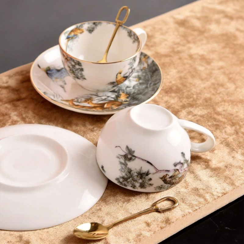 Retro Brits porseleinen jungle - Coffee Tea Love recensie en prijs