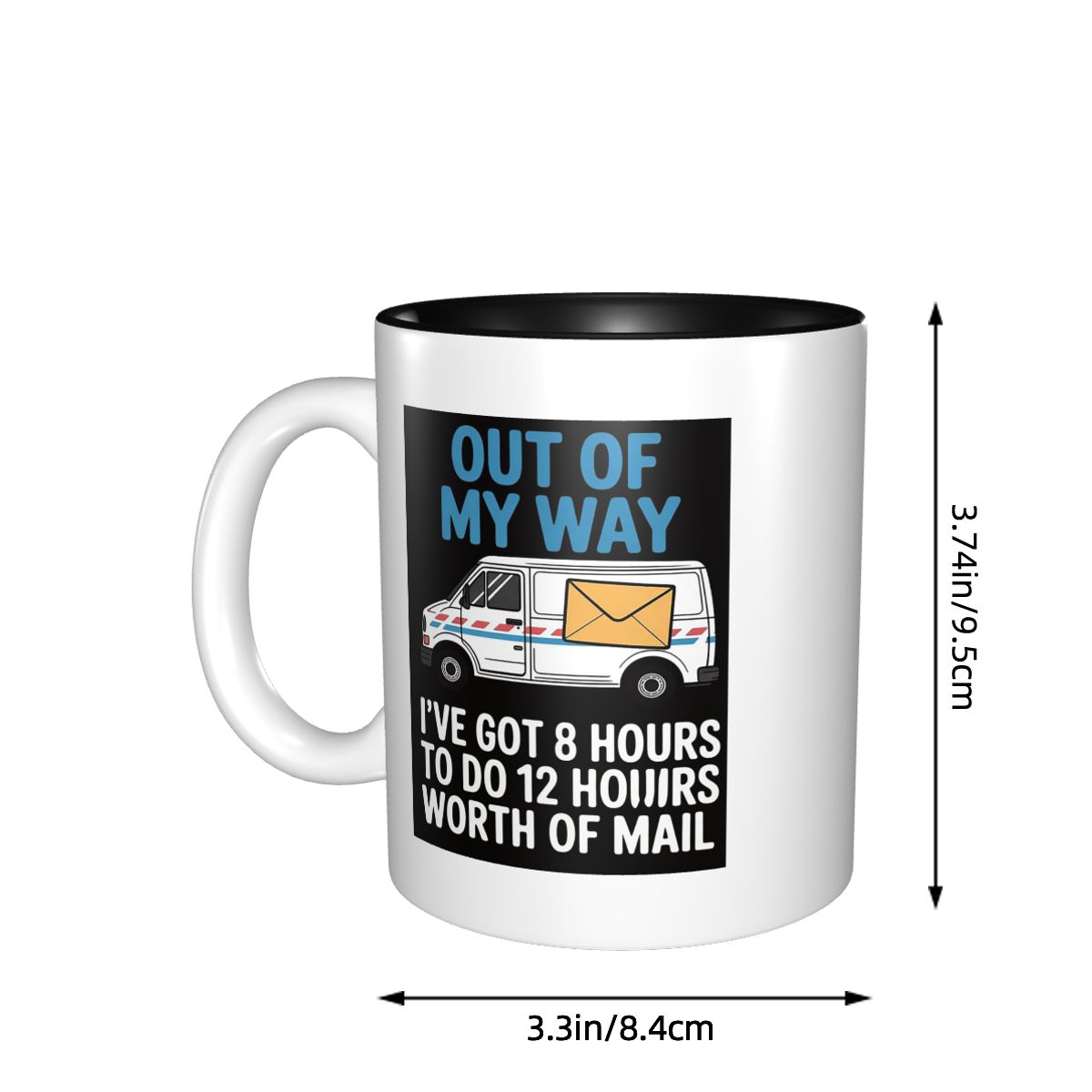 Postbode grap voor bezorgchauf - Coffee Tea Joke recensie en prijs