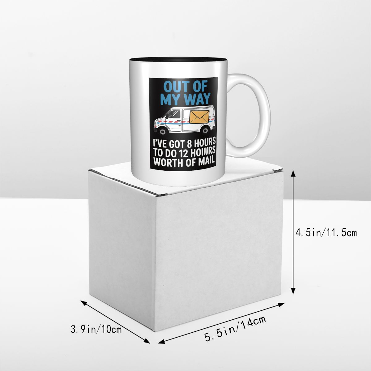 Postbode grap voor bezorgchauf - Coffee Tea Joke recensie en prijs