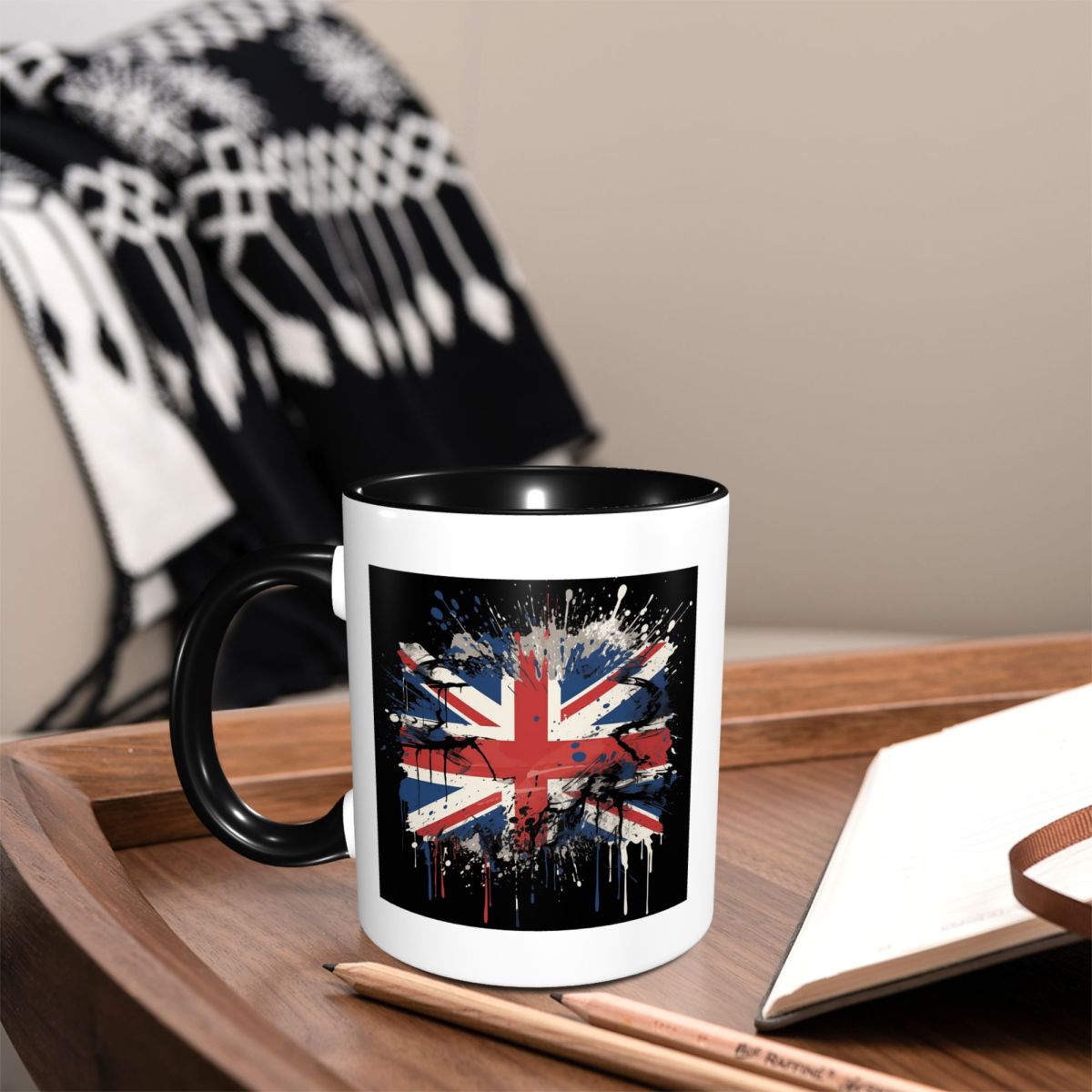 Union Jack vlag van het Vereni - Coffee Tea Uk recensie en prijs