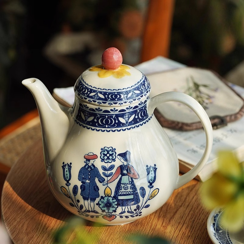 Vintage keramische koffiekopje - Coffee Tea English recensie en prijs