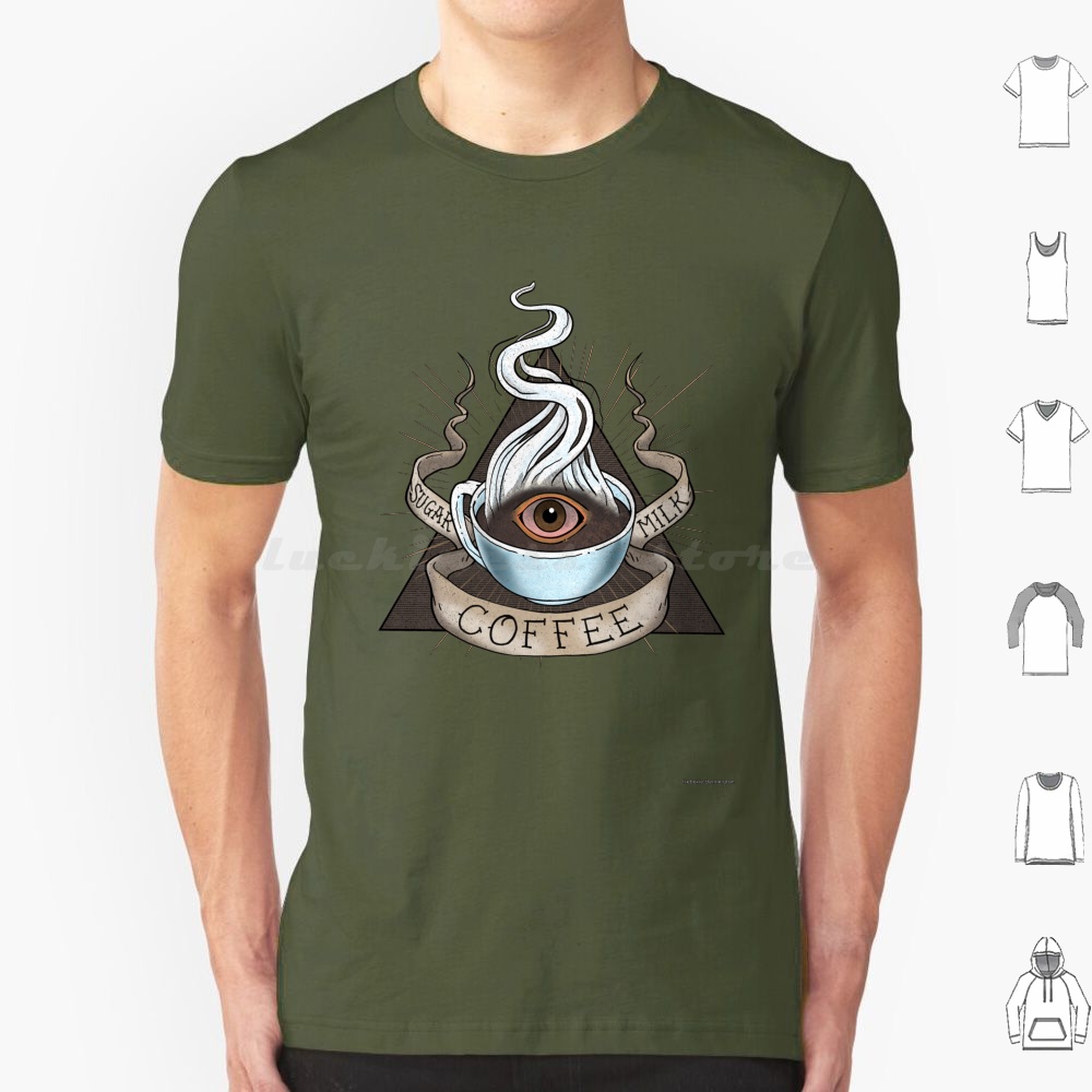 Het Heilige T-shirt 6XL Katoen - Morning Tea Coffee recensie en prijs