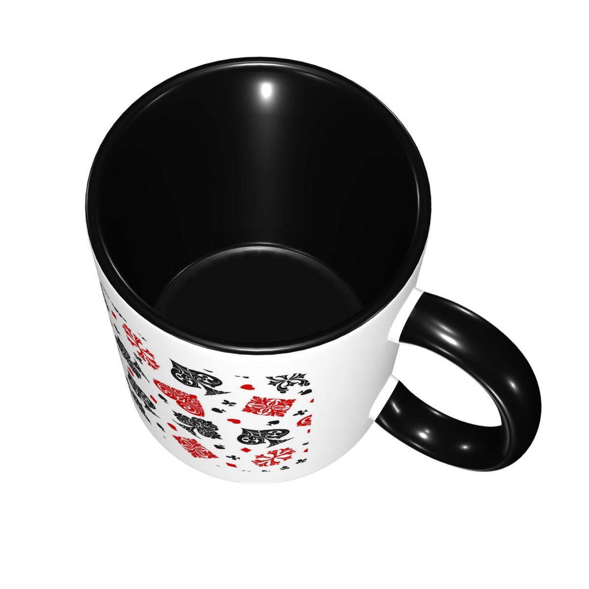 Speelkaart iconen mok grappige - Coffee Tea Icon recensie en prijs