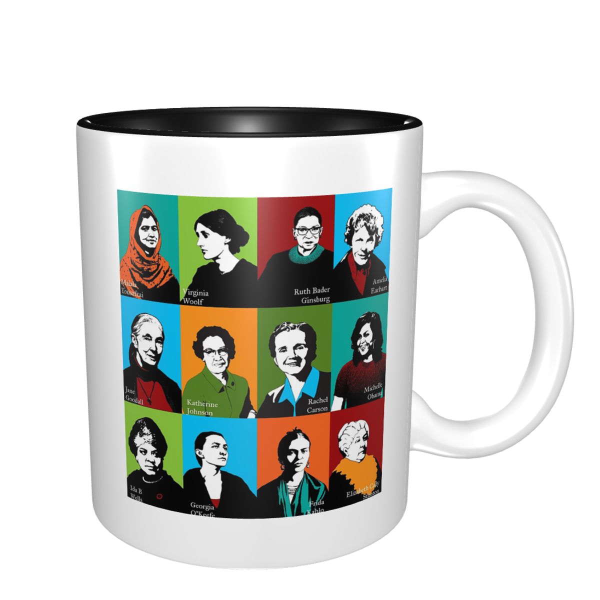 Feministische iconen mok grapp - Coffee Tea Icon recensie en prijs