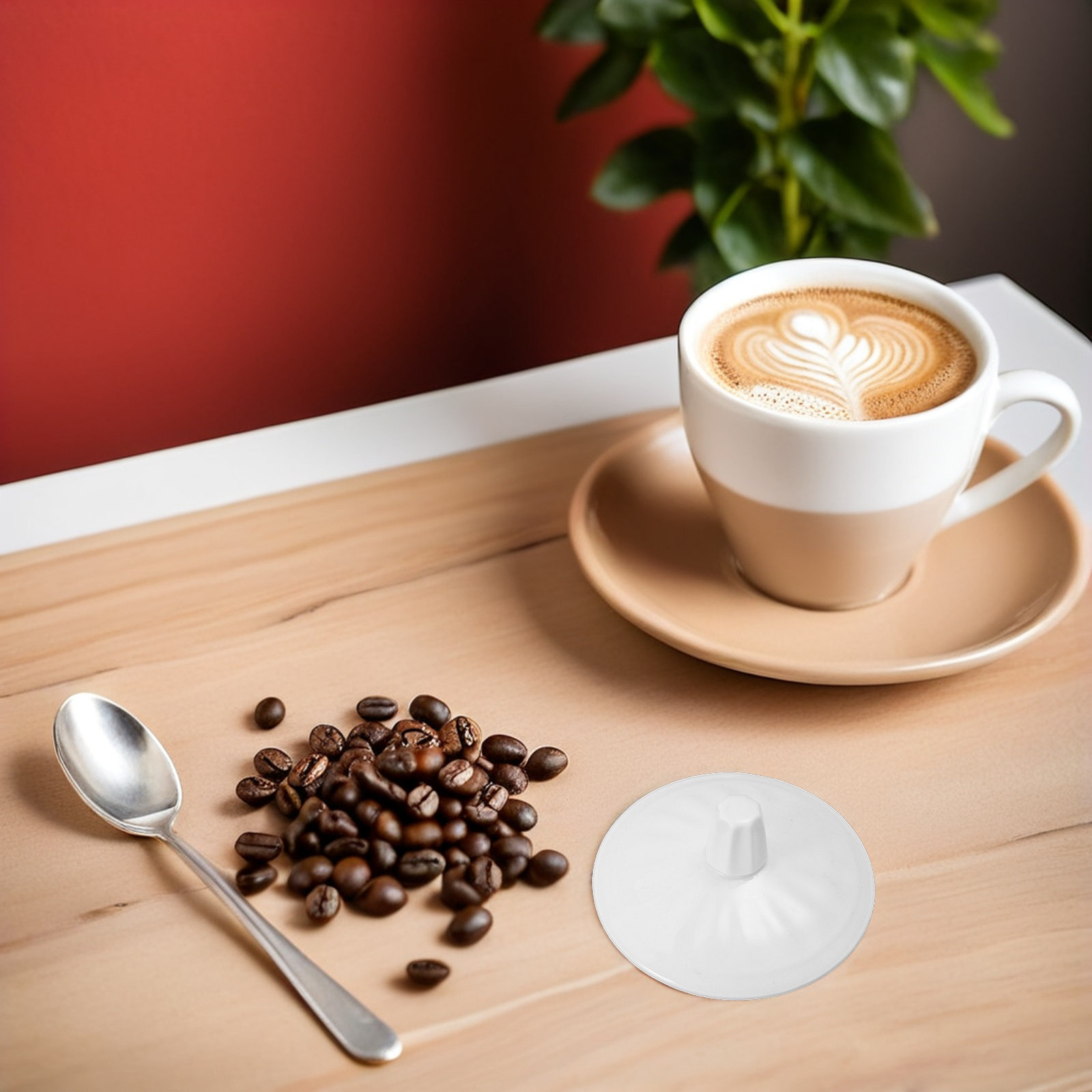 2 stuks porseleinen mokdeksel  - Coffee Tea Replacement recensie en prijs