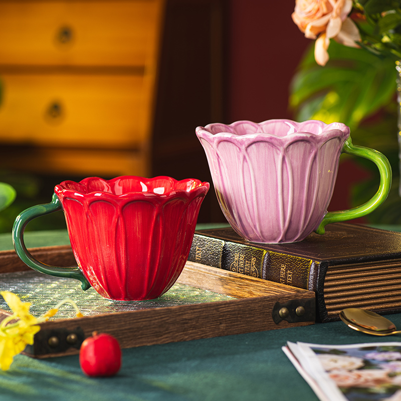 Creatieve keramische koffiekop - Coffee Tea English recensie en prijs