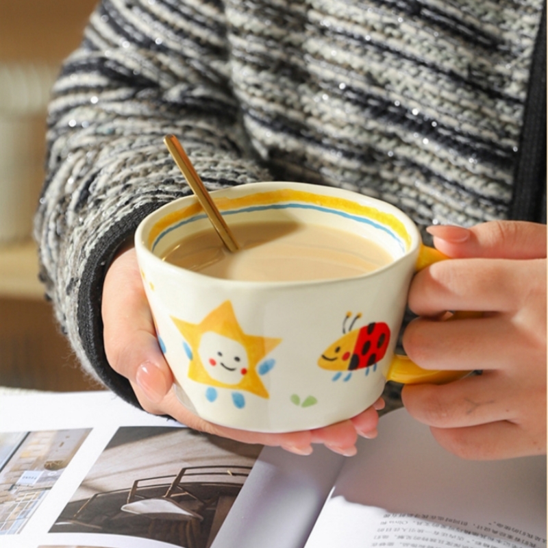 Keramische mok Mooi handgeschi - Coffee Tea Love recensie en prijs