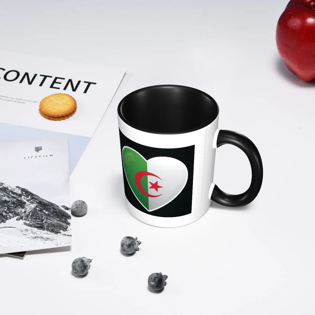 Algerije Algerijnse vlag Liefd - Coffee Tea Icon recensie en prijs