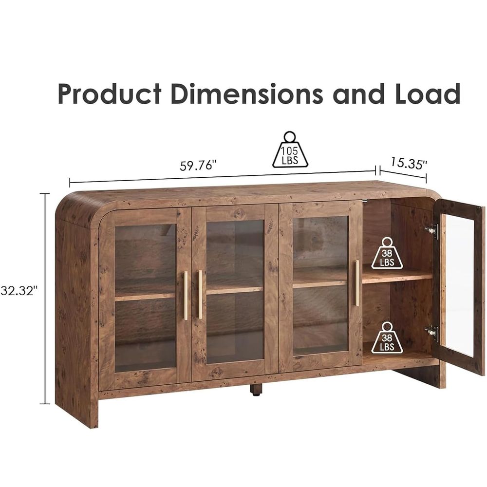 Dressoir buffetkast met opberg - Coffee & Tea Ken'S House recensie en prijs