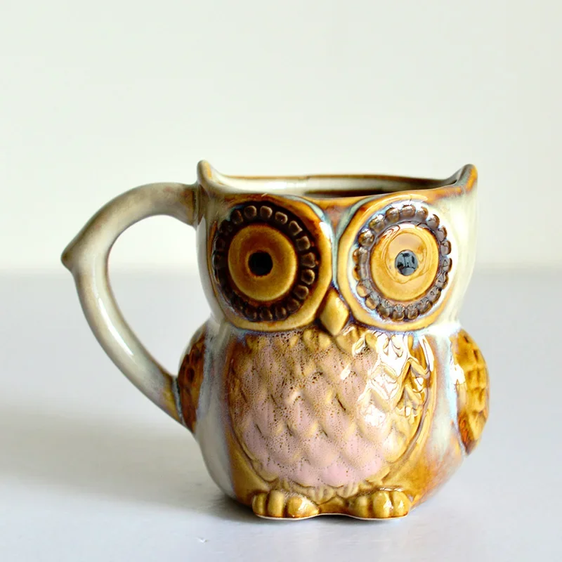 Leuke Uil Cartoon Koffie Drink - Morning Tea Coffee recensie en prijs