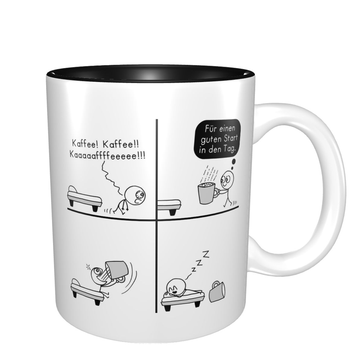 Ochtendkoffiemok Grappige kera - Morning Tea Coffee recensie en prijs
