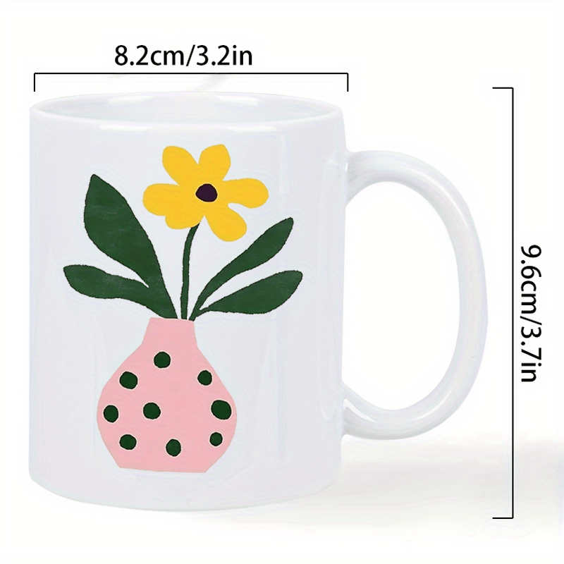 Keramische mok met schattige r - Morning Tea Coffee recensie en prijs