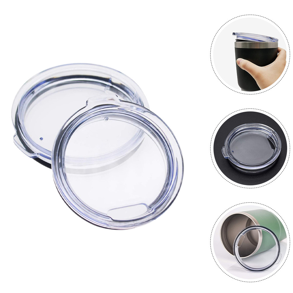 2 Stuks Lekvrije Tumbler Dekse - Coffee Tea Replacement recensie en prijs