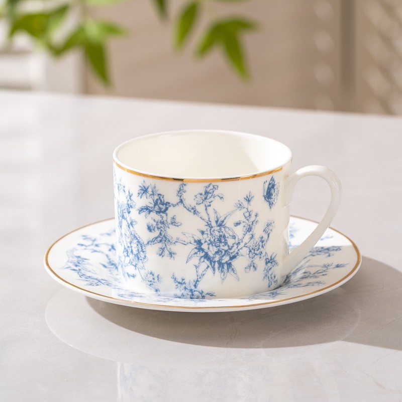 Nieuwe Europese Bone China Kof - Coffee Tea Love recensie en prijs